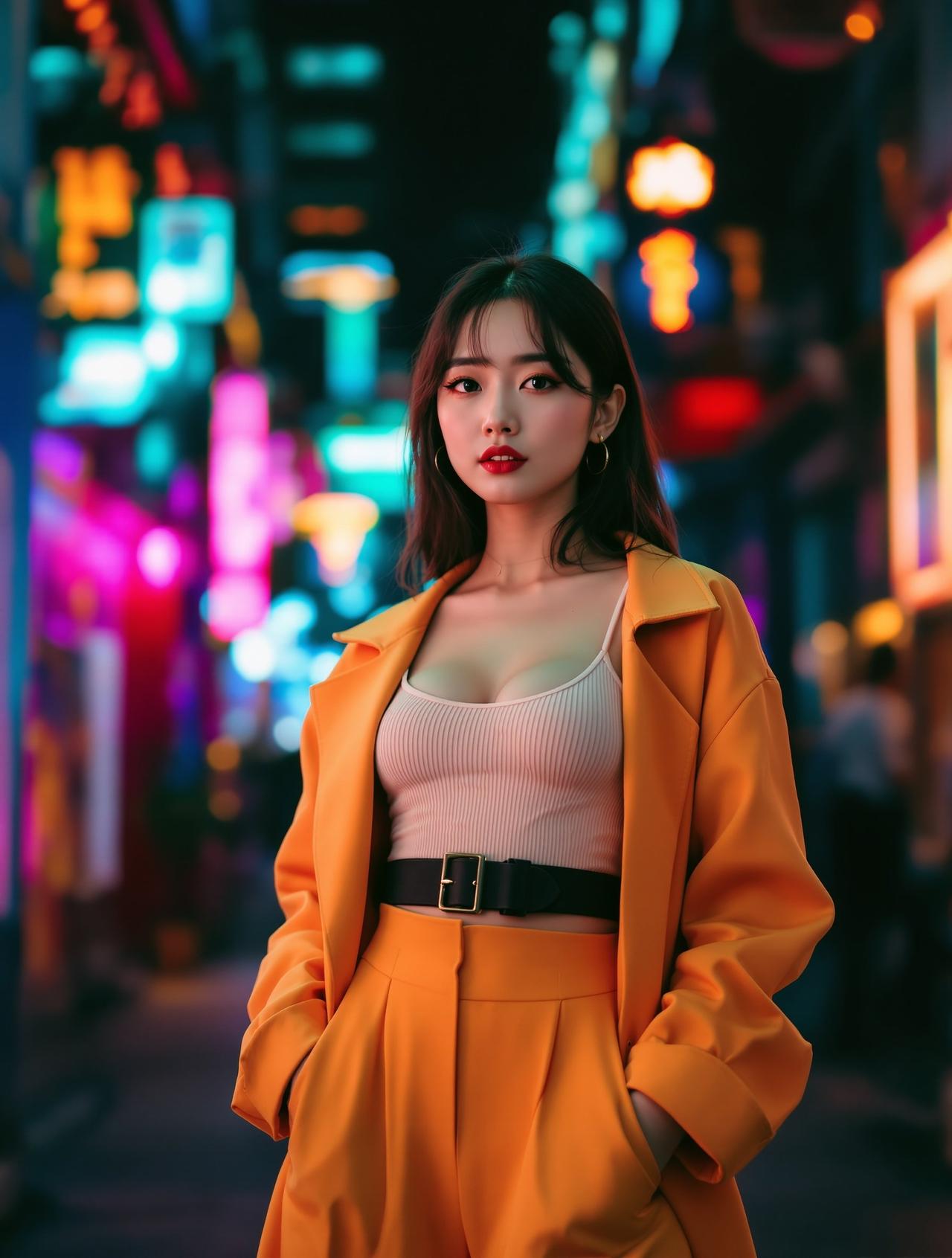 福利电影 - 都市霓虹下的剪影 写真作品1